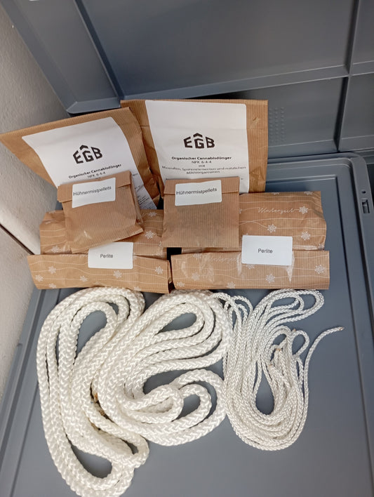 Nachfüllset Verbrauchsmaterial für 2 Pflanzen-Grow komplett